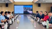 Reunión del equipo del Ayuntamiento de Jaén con empresarios chinos. / Ayuntamiento de Jaén.