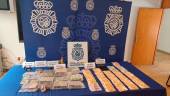 Dinero y droga intervenido al desarticular una red criminal que operaba en el Estrecho. 