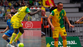 Ángel Bingyoba y Attos en partidos son el Jaén Paraíso Interior. / Jaén FS. 