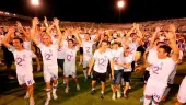 Celebración del ascenso tras los play off de 2013. / Archivo de Diario JAÉN.