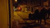 Disturbios en la ciudad de Linares tras la detención de los dos policías. / Policía Nacional.