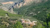 Vista aérea de la aldea de Vites, en el límite de la provincia con Castilla-La Mancha. / Ayuntamiento de Santiago-Pontones. 