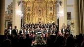  La Orquesta Sinfónica de Baeza y Coral Baezana interpreta el Miserere en la Catedral de Baeza. / Nacho Guzguti / Diario JAÉN. 