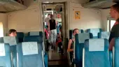 Imagen del interior de uno de los trenes que fue afectado hace dos semanas por averías. 