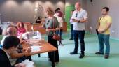 Votación en una de las sedes electorales. / Fotografía y vídeo Agustín Muñoz / Diario JAÉN.