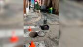Tareas de desratización en San Ildefonso.