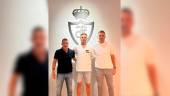 Manuel Chumilla, Connor y Fran Anera. Real Jaén.