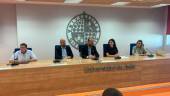 Luis Nieto, Sergio López, Juan de Dios Carazo, Isabel Uceda y María del Carmen Angulo. / Álex Gómez / Diario JAÉN.