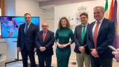 Eleuterio Muñoz, Manuel Contreras, Beatriz López, Santiago González y Miguel Sainz. / Ayuntamiento de Jaén.