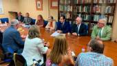 José Antonio Nieto, junto a distintas autoridades. / Pablo Espinosa / Diario JAÉN.