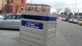 LIMPIEZA. Uno de los nuevos contenedores instalados en la ciudad.
