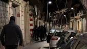 En marcha un operativo policial en Barcelona contra el tráfico internacional de armas y drogas este lunes. / Lorena Sopena / Europa Press.