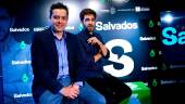 PRESENTACIÓN. Mario López y Gonzo, durante la puesta de largo de la nueva temporada de Salvados.