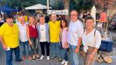 El Gran Eje de Jaén celebra la “Gran Espetada”, con la asistencia del alcalde de la ciudad, Julio Millán. / Ayuntamiento de Jaén.
