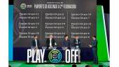 Miguel Linares, Toni García, Rafael Salama y Álex Huerta fueron las personas que sacaron las bolas. / Federación Española de Fútbol.