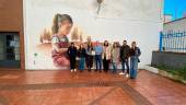 Inauguración del nuevo mural en Bailén. / Diputación de Jaén.