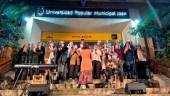 Concierto navideño en las escaleras de la UPM. / Ayuntamiento de Jaén.