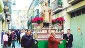 CASCO ANTIGUO. Procesión de Santo Domingo de Silos del año pasado a la altura de la calle Veracruz.