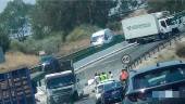 Imagen de la colisión. / Diario JAÉN. 