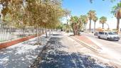 Paseo de Antonio Machado, en Málaga, donde tuvo lugar la agresión. / Google Street View. 