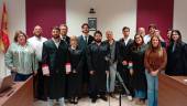 Foto de familia de los participantes en la simulación judicial. / UJA.