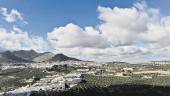 CIUDAD. Panorámica de la capital jiennense, vista desde las afueras.