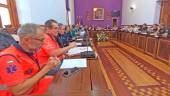 Reunión de la Junta Local de Seguridad sobre la Magna.