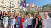 Acto de apertura de la calle dedicada a Luisa Ruiz Higueras. / Ayuntamiento de Jaén. 