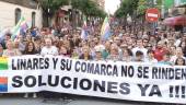 17 DE MAYO DE 2018. Fotografía de archivo de la manifestación convocada por “Todos a una por Linares” en la que participaron miles de ciudadanos.