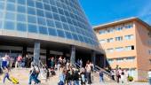 Alumnado en el Campus de Las Lagunillas. / UJA. 