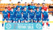 Los jugadores del Avanza Jaén Paraíso Interior, antes del partido contra Vulcanizados Ruiz Tafa FS. / Juan Pedro Sánchez.