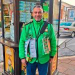 Luis Ruano, vendedor de la ONCE desde 2018 en Arjonilla.