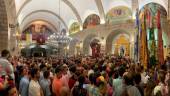 Ambiente en el santuario en la presentación de la Cofradía Matriz de la Virgen de la Cabeza / Diario JAÉN.