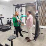 La delegada territorial, Ángela Hidalgo, y el alcalde de Hornos, Mario Navarro. / Junta de Andalucía.