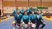 CONJUNTO. Jugadores del Club Bádminton Arjionilla que disputaron el partido con el IES La Orden de Huelva.