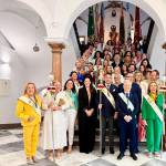 Autoridades, miembros de la Cofradía Matriz y personal sanitario. / Junta de Andalucía.