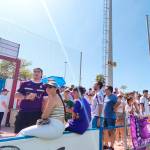 Afición del Real Jaén desplazada a Torre del Mar. / Álex Gómez / Diario JAÉN. 