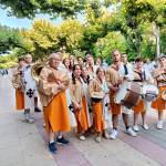 Participantes en el desfile y en la actividad de recreación histórica en el municipio de Alcaudete. / Adrián Claudio Bonache / Diario JAÉN.