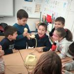 Diversión y aprendizaje en la nueva sesión de Prensa-Escuela. / Pablo Espinosa / Diario JAÉN.