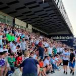 Gradas completas en La Victoria en el partido de vuelta de la segunda fase del playoff frente al Torre del Mar. / Nicolás Collado / Diario JAÉN. 