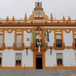 Fachada del Ayuntamiento de Bailén. 