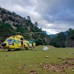 Helicóptero de EMA Infoca. / Junta de Andalucía.