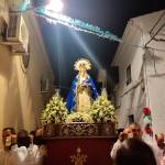 Imagen de la Virgen de los Remedios antes de entrar en su templo / Miguel Arcángel Muñoz / Diario JAÉN.