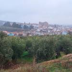 Imagen de archivo de cielos totalmente cubiertos sobre el municipio de Villanueva del Arzobispo. / Diario JAÉN.