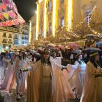 FOTOGALERÍA. Los jiennenses recorren el itinerario a pesar de las lluvias. / Jesús Cobos / Diario JAÉN.