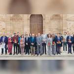 Foto de familia de los premiados en la pasada edición de los Premios Corazón de Olavidia.