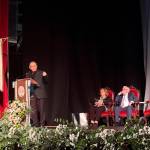 Momentos durante la pronunciación del pregón, a cargo de Pedro Ortega. / Juanfran Paredes / Diario JAÉN.