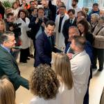Juanma Moreno visita las instalaciones del nuevo centro de salud de Mancha Real. / Jason Moyano / Diario JAÉN.