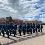 Guardias civiles durante el acto. / Laura Díaz / Diario JAÉN.