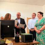 Jesús Estrella visita el programa Empleo y Formación en julio de este año. Archivo. / Junta de Andalucía.